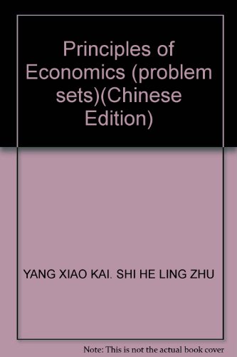 Imagen de archivo de Principles of Economics (Problem Set) (whh)(Chinese Edition) a la venta por liu xing