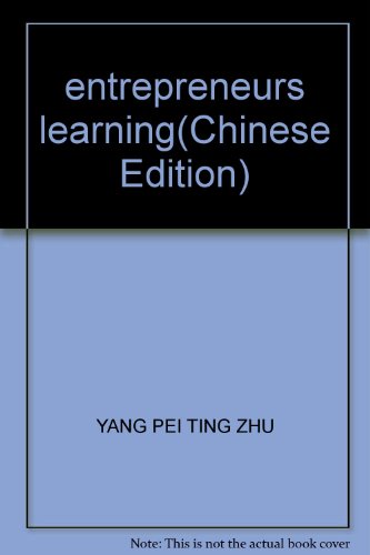 Imagen de archivo de entrepreneurs learning(Chinese Edition) a la venta por liu xing