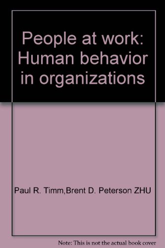 9787501941209: People at work: Human behavior in organizations(Chinese Edition)