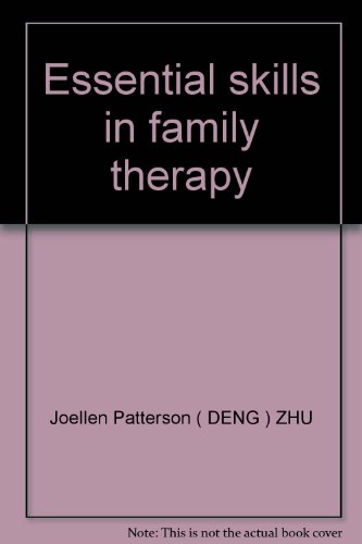 Stock image for Essential skills in family therapy for sale by Wonder Book