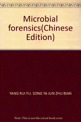 Stock image for Microbial forensics(Chinese Edition) for sale by liu xing