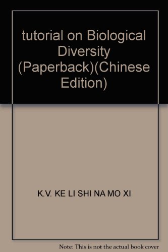 Imagen de archivo de tutorial on Biological Diversity (Paperback)(Chinese Edition) a la venta por liu xing