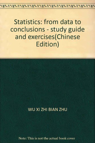 Beispielbild fr Statistics: from data to conclusions - study guide and exercises(Chinese Edition) zum Verkauf von WorldofBooks