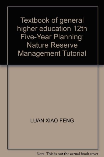 Imagen de archivo de Books 9787503863424 Genuine Nature Reserve Management Course ( second five general higher education(Chinese Edition) a la venta por liu xing