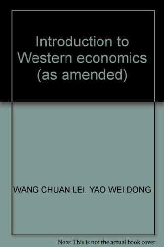 9787504440464: Introduction to Western economics (as amended)