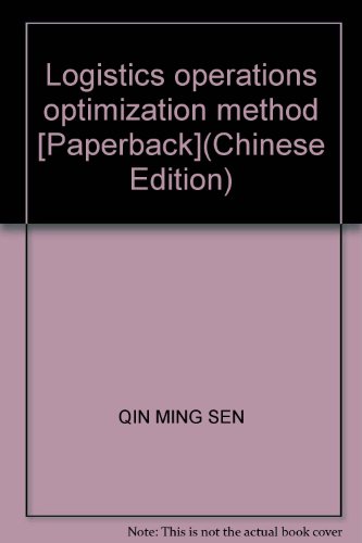 Imagen de archivo de Logistics operations optimization method [Paperback](Chinese Edition) a la venta por liu xing