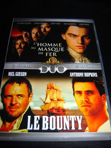 9787506550956: The Man in the Iron Mask (1998) and The Bounty (1984) / 2 DVDs set / L'Homme au masque de fer + Le Bounty