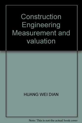 9787508351667: Construction Engineering Measurement and valuation