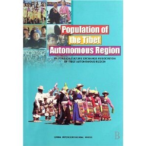 Stock image for Population of the Tibet Autonomous Region for sale by Yak and Yeti Books