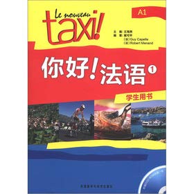 9787513524223: Le nouveau Taxi A1 - Manuel Nihao! Fayu 1 : Xuesheng yongshu Livre + DVD-Rom