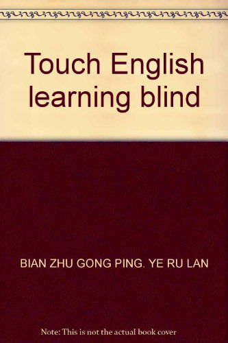 Imagen de archivo de Touch English learning blind(Chinese Edition) a la venta por liu xing