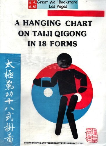 Imagen de archivo de A Hanging Chart of Taiji Qigong in 18 Forms(Chinese Edition) a la venta por liu xing