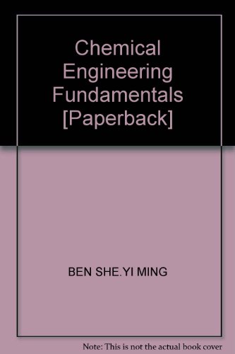 9787534127069: Chemical Engineering Fundamentals [Paperback]