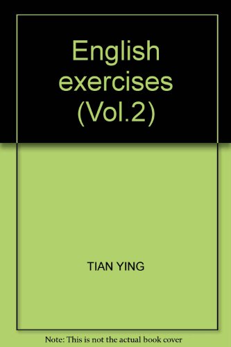 Beispielbild fr English exercises (Vol.2)(Chinese Edition) zum Verkauf von liu xing