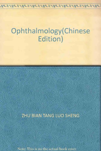 Imagen de archivo de Ophthalmology(Chinese Edition) a la venta por liu xing