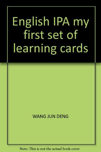 Stock image for English IPA my first set of learning cards(Chinese Edition) for sale by liu xing