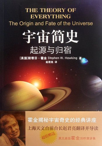 Imagen de archivo de Theory Everything Origin Fate Universe Chinese Edition a la venta por AwesomeBooks
