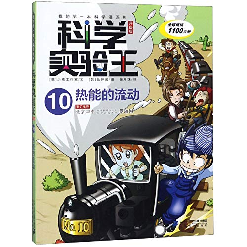 9787556838264: 科学实验王帮孩子掌握实验课的第一本科学漫画书10：热能的流动