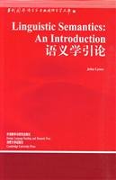 Imagen de archivo de Semantics Introduction Contemporary Foreign Linguistics and Applied Linguistics Library(Chinese Edition) a la venta por BookHolders