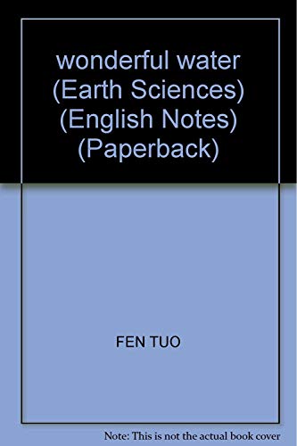 Imagen de archivo de wonderful water (Earth Sciences) (English Notes) (Paperback) a la venta por Bookmans