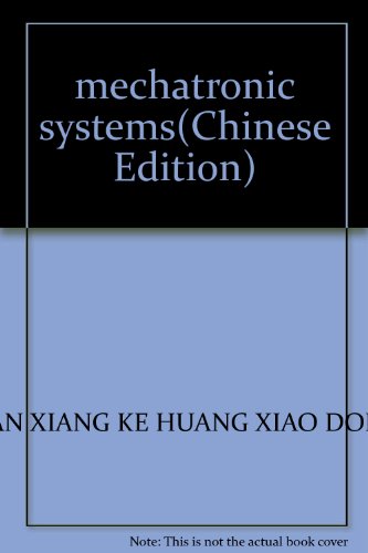 Imagen de archivo de mechatronic systems(Chinese Edition) a la venta por liu xing