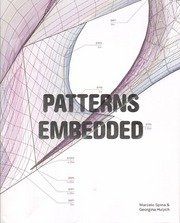 Imagen de archivo de Patterns Embedded (English and ChinesMarcelo Spina; Georgina Huljich; a la venta por Iridium_Books