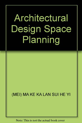 Imagen de archivo de Architectural Design Space Planning(Chinese Edition) a la venta por liu xing
