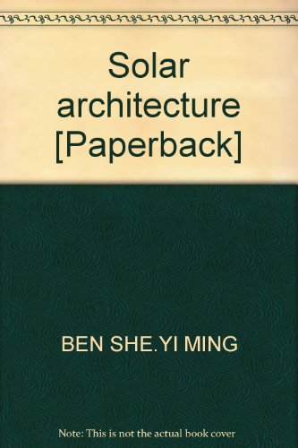 9787561148518: Solar architecture [Paperback]