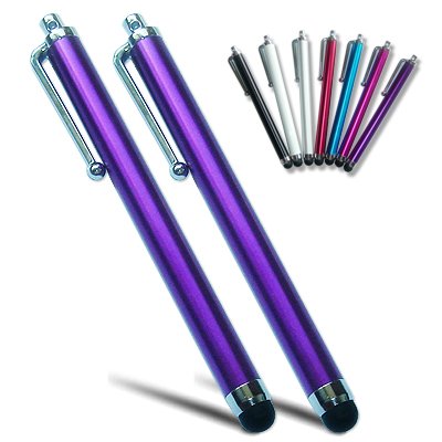 9787561539286: pm0503x2 First2savvv purple Touch screen stylus pen for HTC Desire