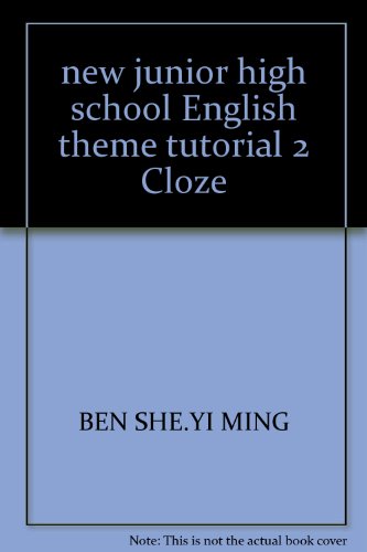 Imagen de archivo de new junior high school English theme tutorial 2 Cloze(Chinese Edition) a la venta por liu xing