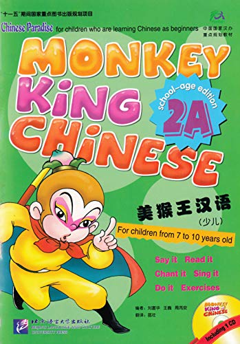 Beispielbild fr Monkey King Chinese vol.2A (Book + CD) zum Verkauf von medimops