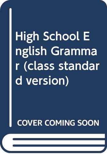 Imagen de archivo de High School English Grammar (class standard version) a la venta por Reuseabook