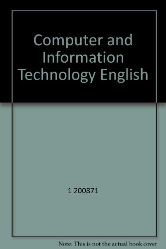 Stock image for Computer and Information Technology English(Chinese Edition) for sale by liu xing