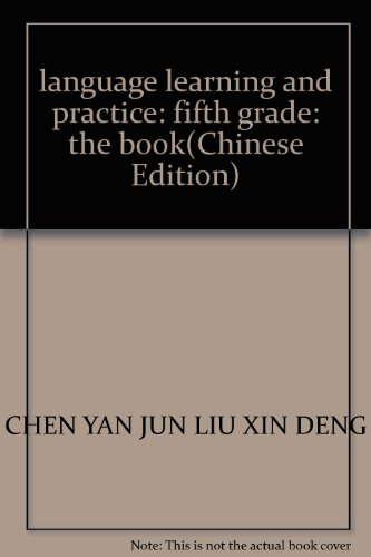 Stock image for language learning and practice: fifth grade: the book(Chinese Edition) for sale by liu xing