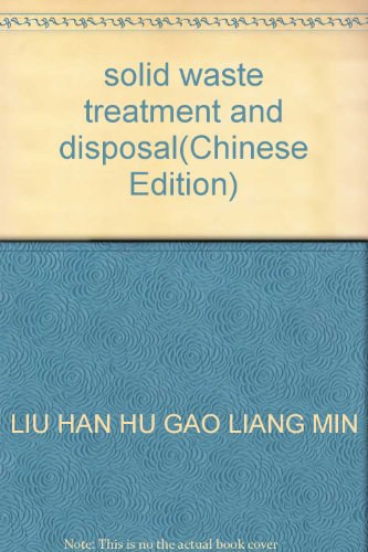Imagen de archivo de solid waste treatment and disposal(Chinese Edition) a la venta por liu xing