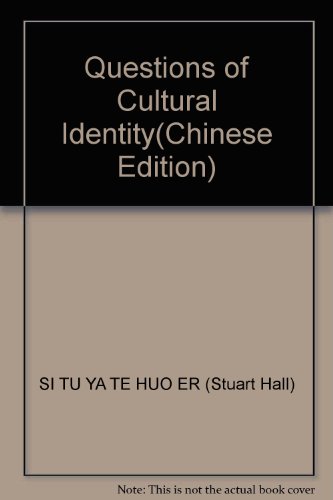 9787564901516: Questions of Cultural Identity(Chinese Edition)