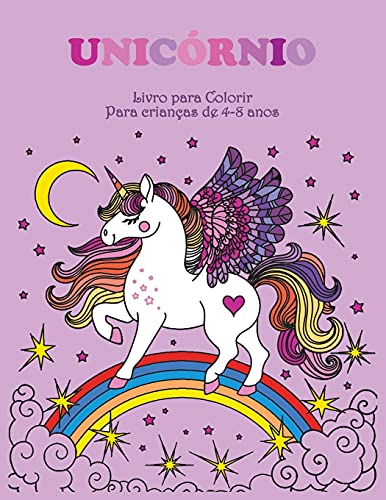 Beispielbild fr Unicrnio Livro para Colorir para Crianas de 4-8 anos: Unicrnios bonitos para colorir para crianas de 4-8 anos - Pginas de colorao nivel fcil a zum Verkauf von Buchpark