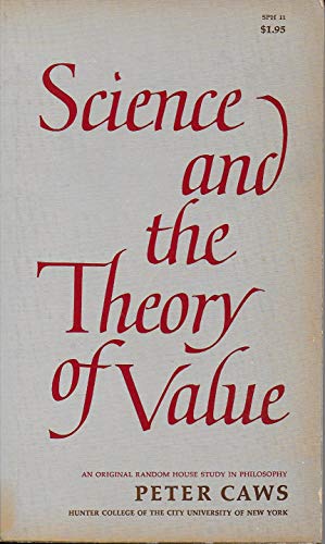 Imagen de archivo de Science and the Theory of Value a la venta por Wonder Book