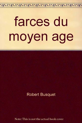 9787630004578: Farces du Moyen-ge