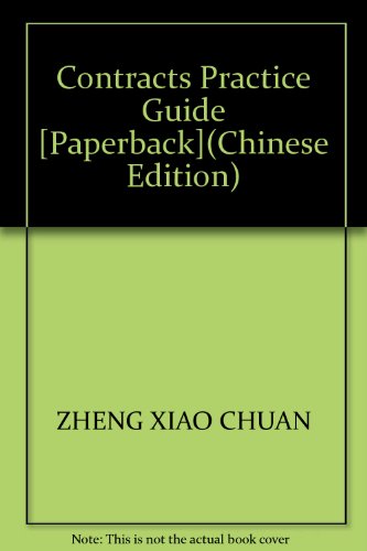 Imagen de archivo de Contracts Practice Guide [Paperback](Chinese Edition) a la venta por liu xing