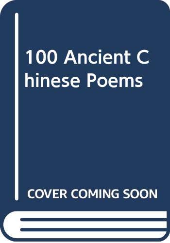 9787800521652: 100 Ancient Chinese Poems