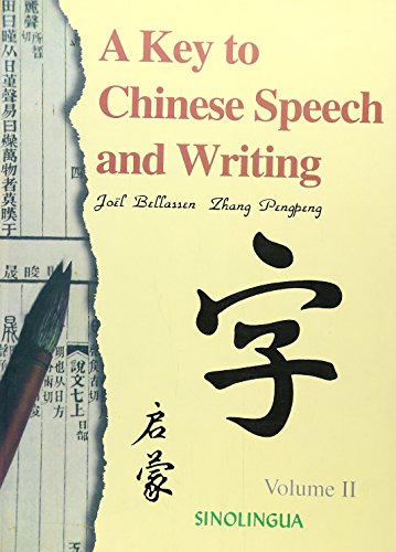 Beispielbild fr A Key to Chinese Speech and Writing: v. 2 zum Verkauf von WorldofBooks