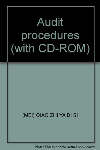 Stock image for Audit procedures (with CD-ROM)(Chinese Edition) for sale by liu xing