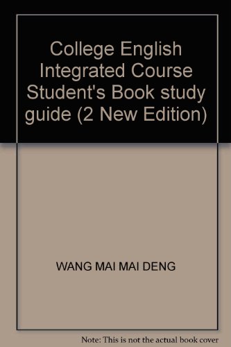 Imagen de archivo de College English Integrated Course Student's Book study guide (2 New Edition) a la venta por liu xing