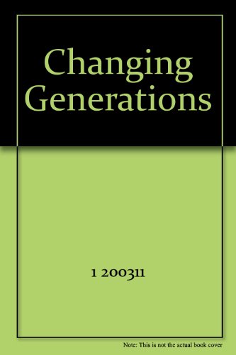 Imagen de archivo de Changing Generations(Chinese Edition) a la venta por liu xing