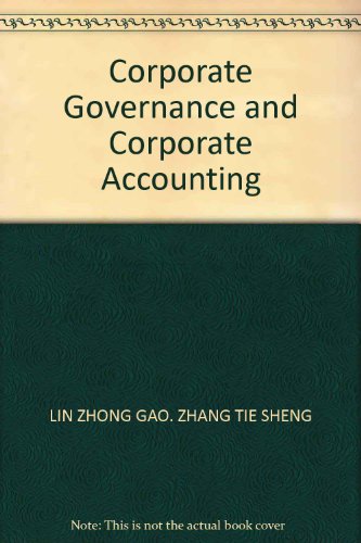 9787801625991: Corporate Governance and Corporate Accounting