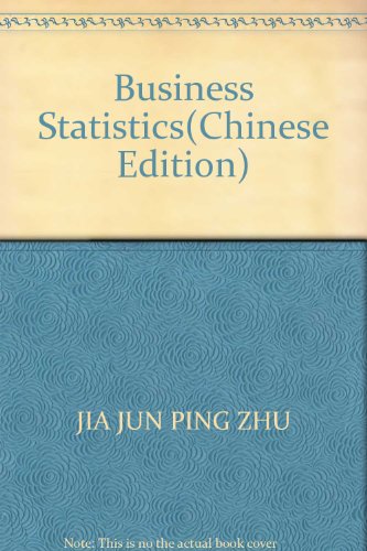 9787801701510: Business Statistics(Chinese Edition)