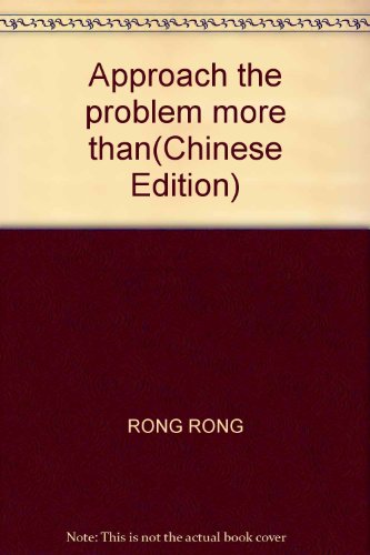 Imagen de archivo de Approach the problem more than(Chinese Edition) a la venta por liu xing