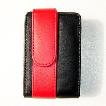 9787802313781: BDX0302 New premium quality leather Red /black camera case for Panasonic DM-FS35