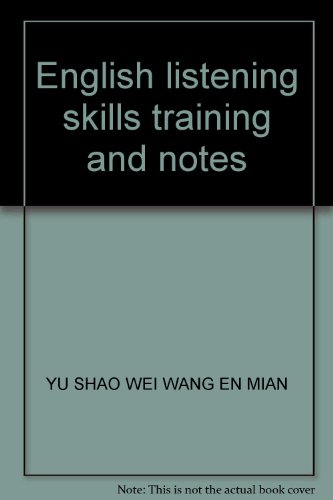 Stock image for [Genuine] Listening Skills Training and notes(Chinese Edition) for sale by liu xing